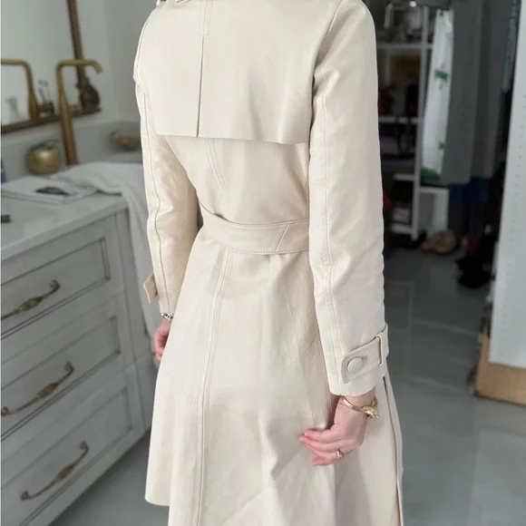 Kate Spade Cream Trench Coat - Picture 11 of 11